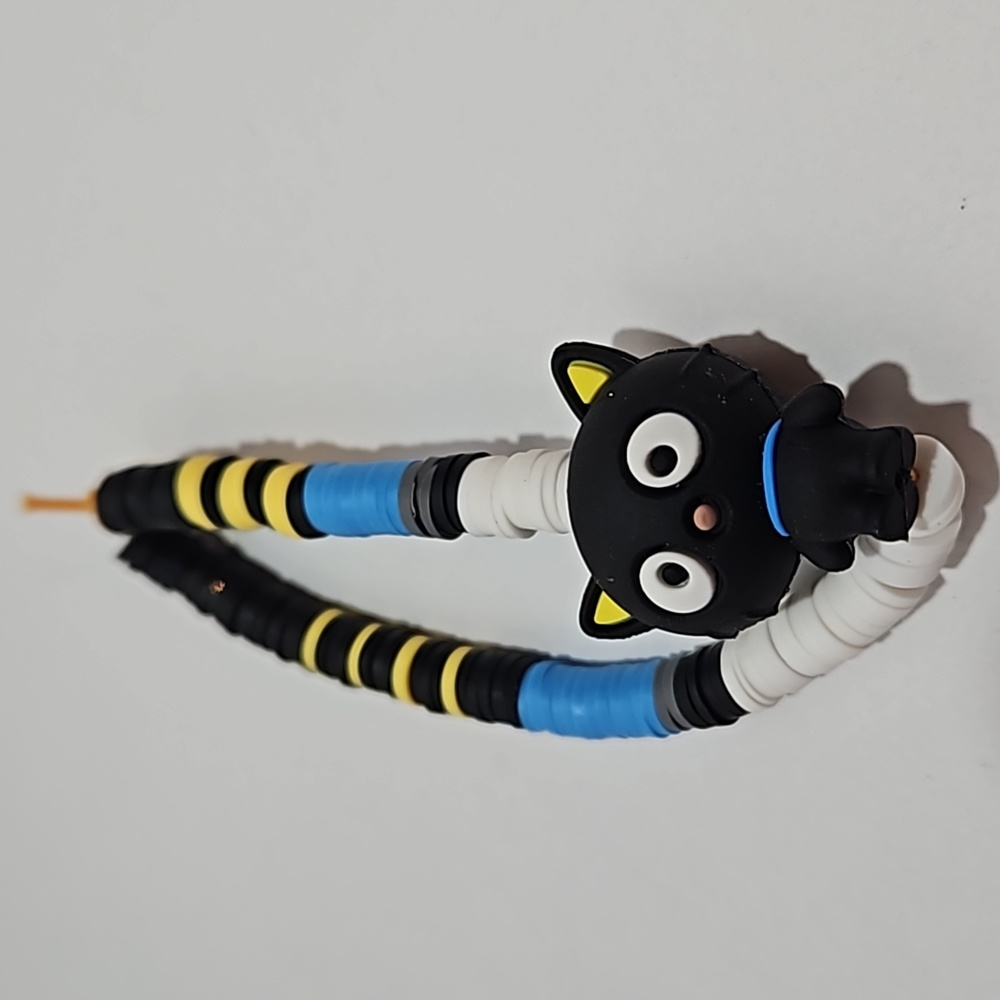 Chococate Hello Kitty character handmade bracelet
